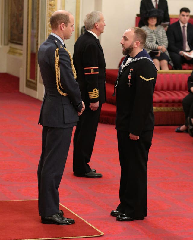 Investitures at Buckingham Palace