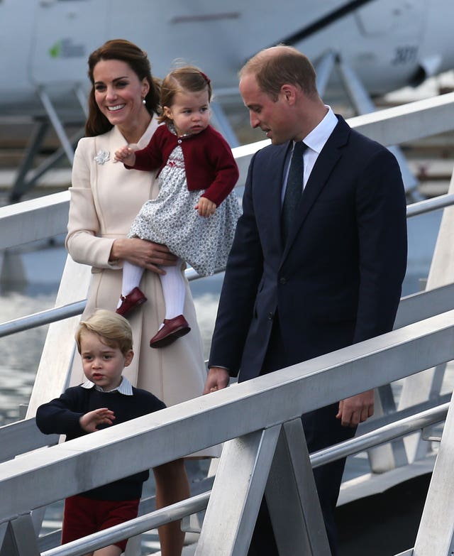 The Cambridges abroad