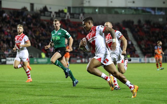 Ben Barba has starred as St Helens clinched the League Leaders' Shield
