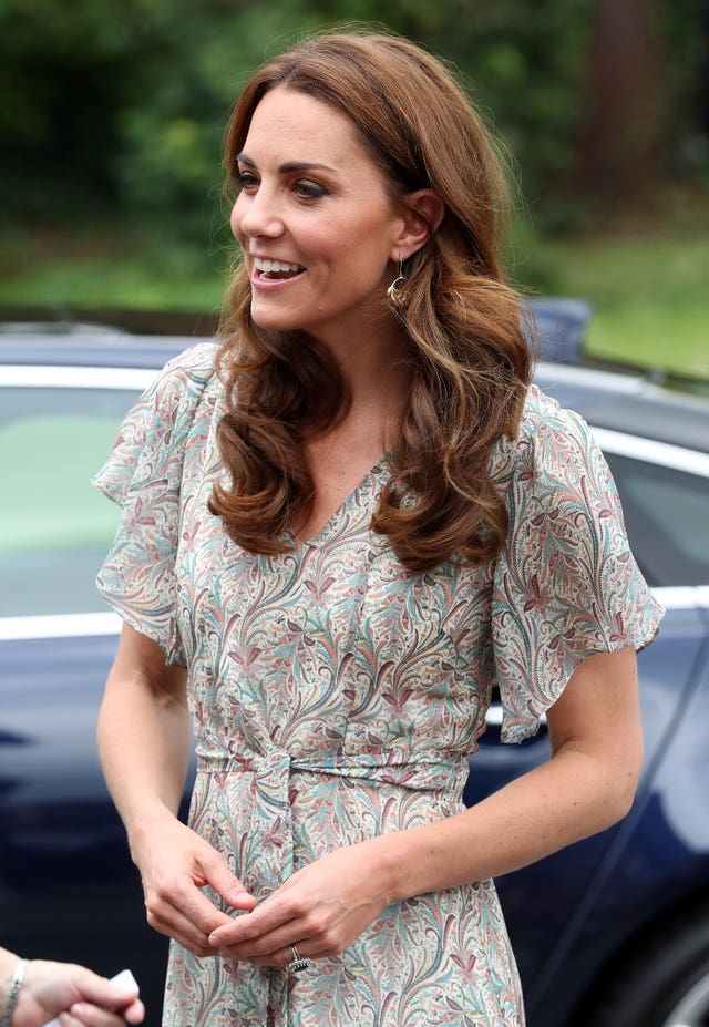 Duchess of Cambridge visits photography workshop