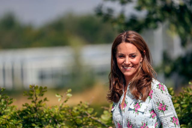 Duchess Of Cambridge visits RHS Wisley