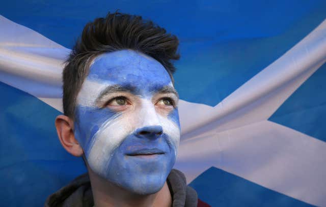 Pro-indy rally