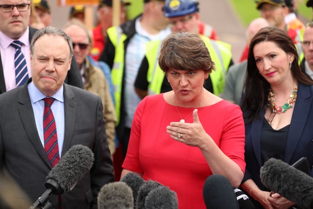 DUP leaders