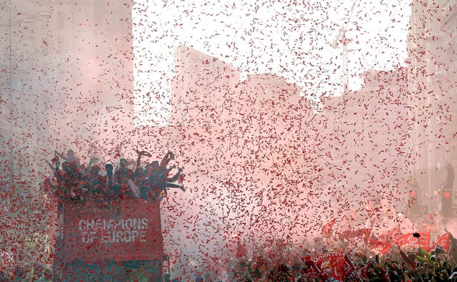 Liverpool Champions League Winners Parade