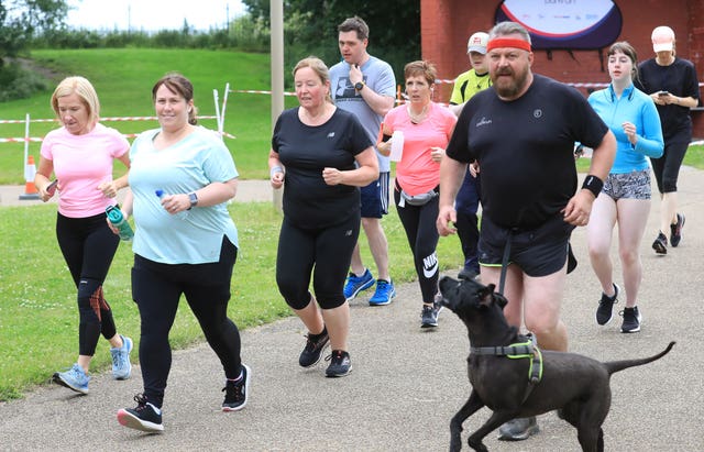 Parkrun runners