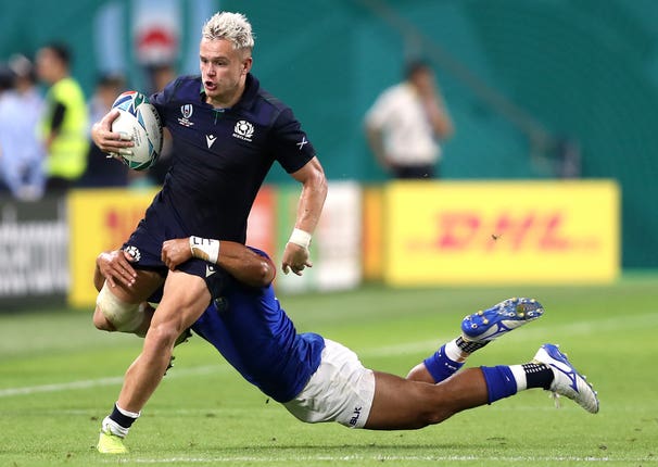 Darcy Graham is the only player retained in the Scotland XV
