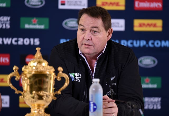 Steve Hansen guided New Zealand to the 2015 World Cup title 
