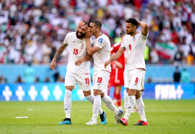 Iran face the USA on Tuesday