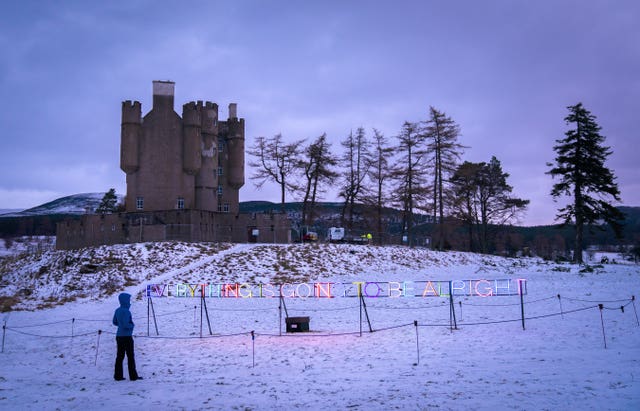 Snowy conditions