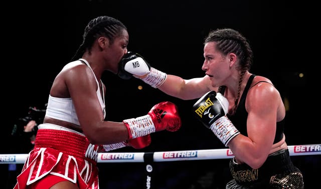 Cameron outpointed Mary McGee in her most recent fight (Adam Davy/PA)