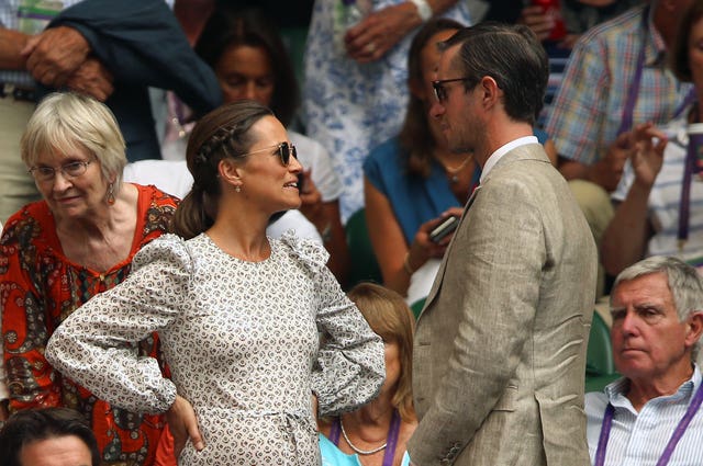 Pippa and James Matthews