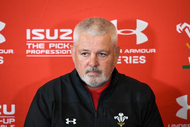 Warren Gatland suggested England would struggle with the six-day turnaround