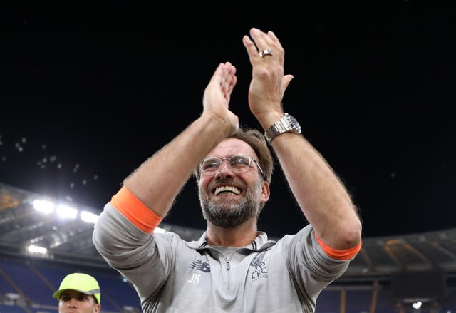 Jurgen Klopp's Liverpool reached the Champions League final despite a spirited fightback from Roma (Steven Paston/PA)