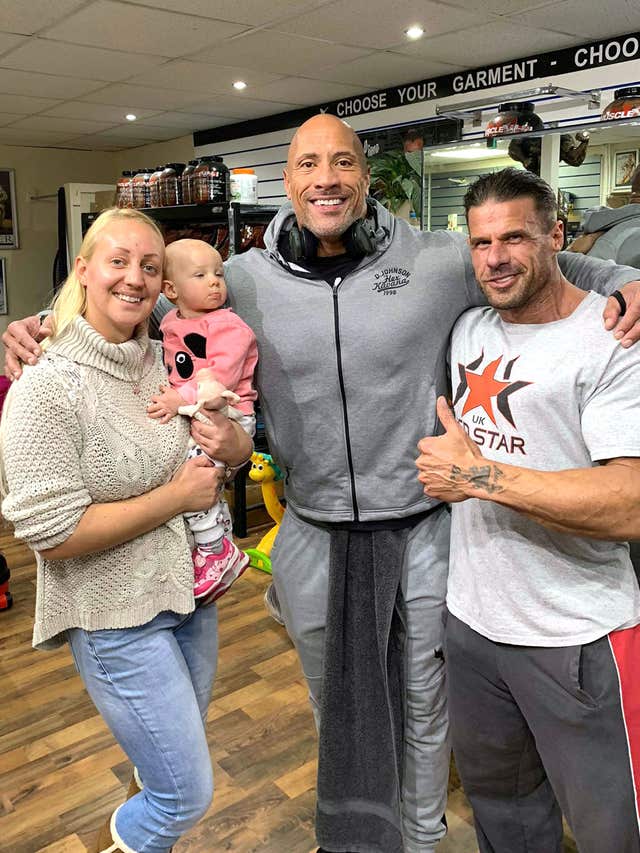 Dwayne Johnson in Doncaster