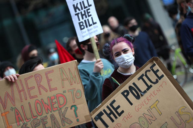 Several previous Kill The Bill protests ended in clashes between police and demonstrators