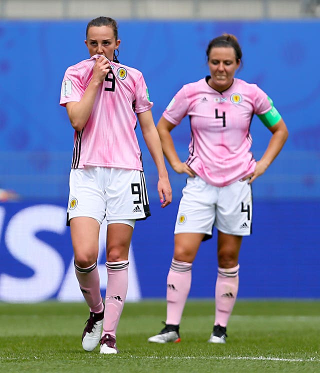 Caroline Weir, left, was denied