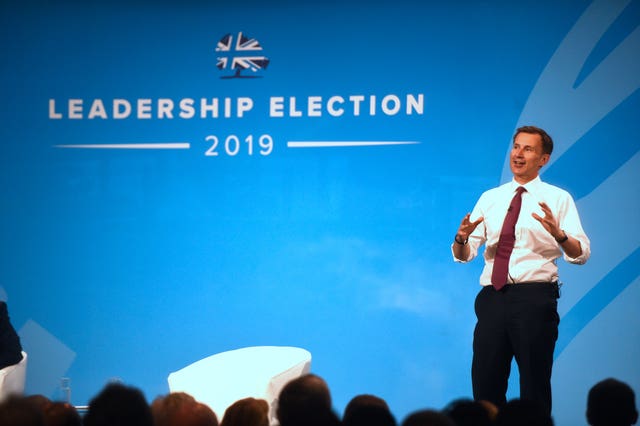 Tory leadership race