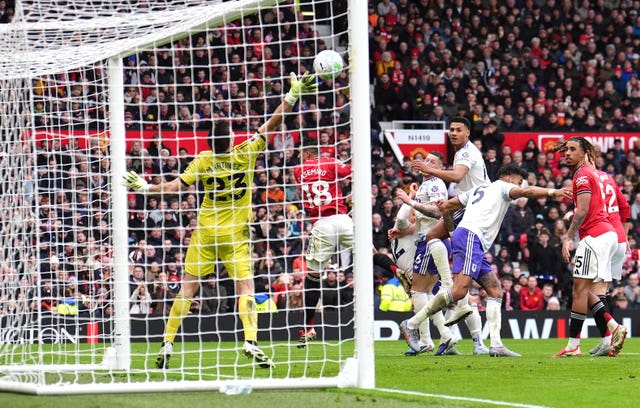 Casemiro opens the scoring for the hosts