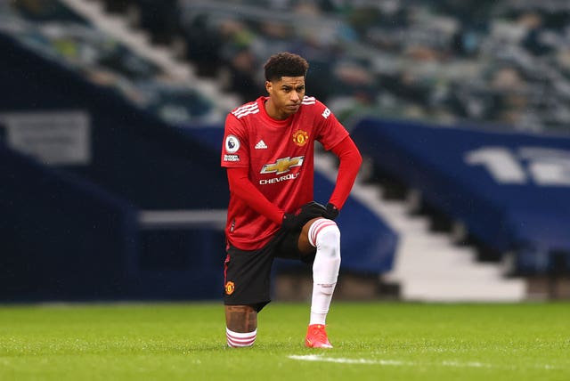 Manchester United’s Marcus Rashford is among those to have called on social media companies to tackle online abuse
