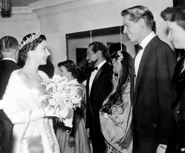 The Queen and Ruby Murray