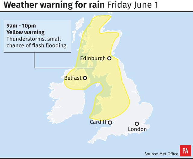 WEATHER Thunderstorms