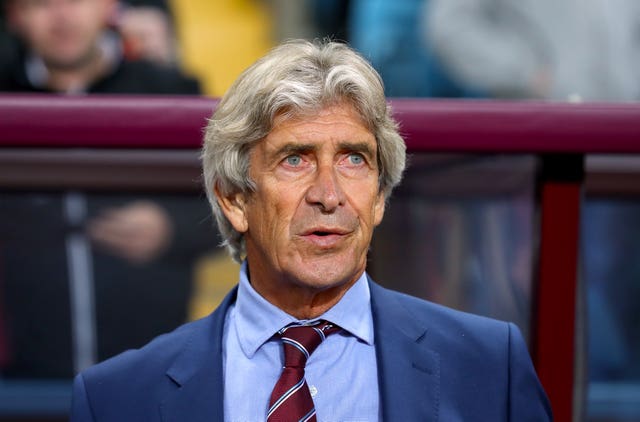 West Ham manager Manuel Pellegrini