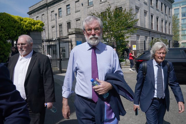 Gerry Adams legal action