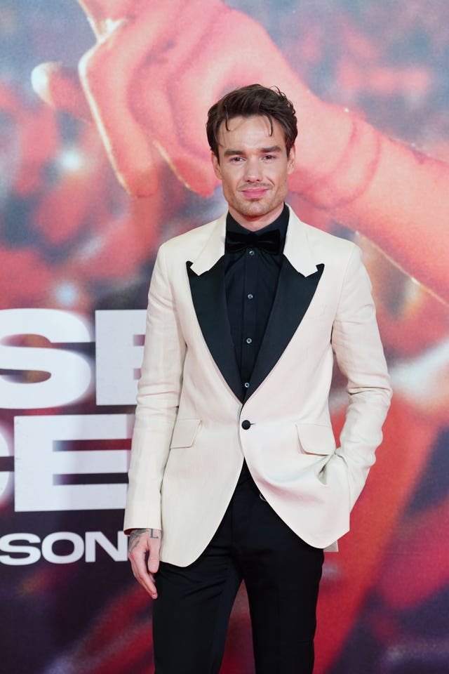 Liam Payne in a suit on the red carpet