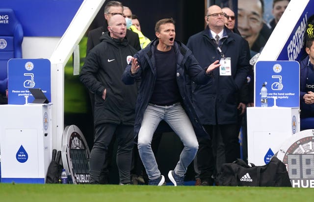 Harvey Barnes winner for Leicester hands Jesse Marsch losing start at Leeds