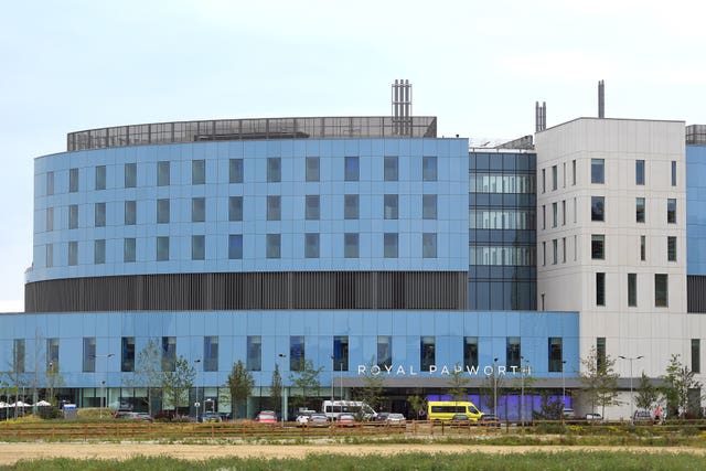 General view of the Royal Papworth Hospital in Cambridge