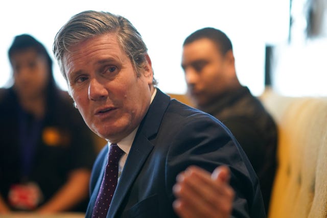 Labour leader Sir Keir Starmer