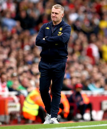Dean Smith was frustrated at the result