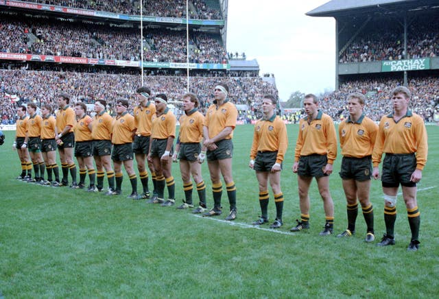 Australia triumphed at Twickenham in the 1991 final