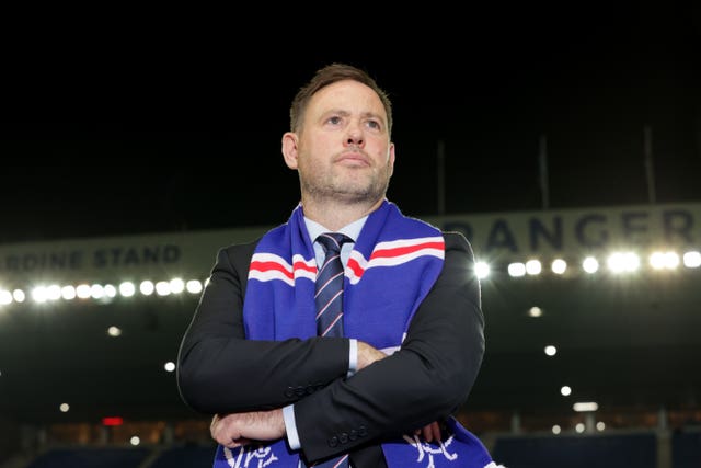Michael Beale Unveiling – Ibrox Stadium