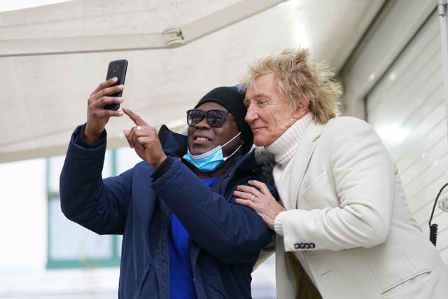 Rod Stewart hospital scan payments