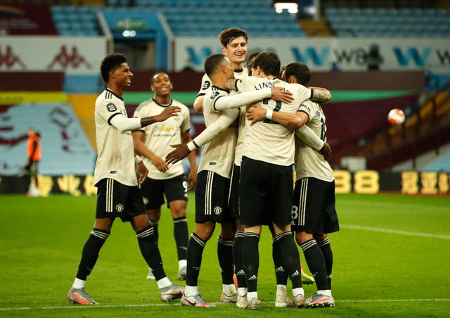 Manchester United celebrate another win