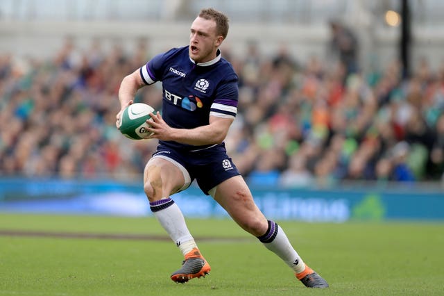 Scotland’s Stuart Hogg has been ruled out with an ankle injury 