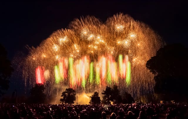 Fireworks display