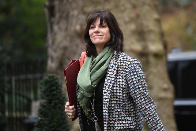 Former clean growth minister Claire O'Neill