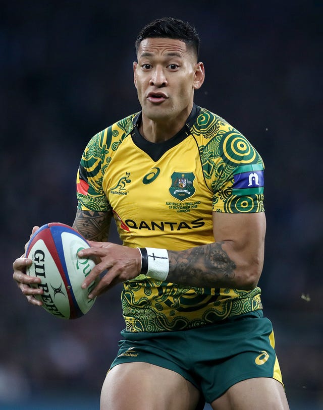 Vunipola was speaking in support of Israel Folau