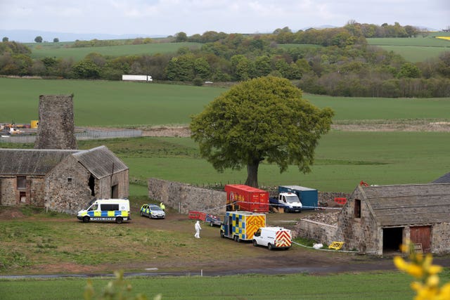 Falkirk wall incident