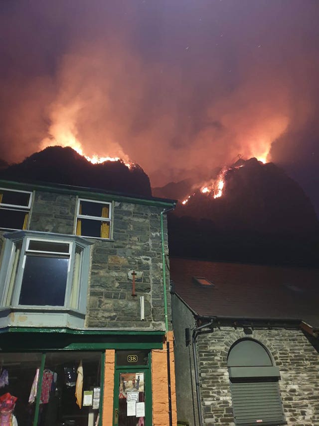 Blaenau Ffestiniog fire