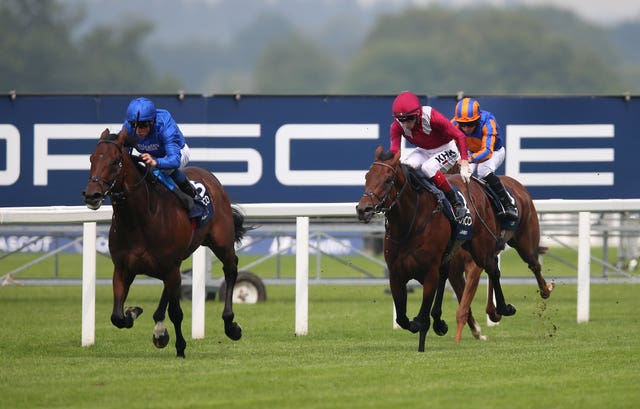 Adayar pulling away from multiple Group One-winners Mishriff and Love