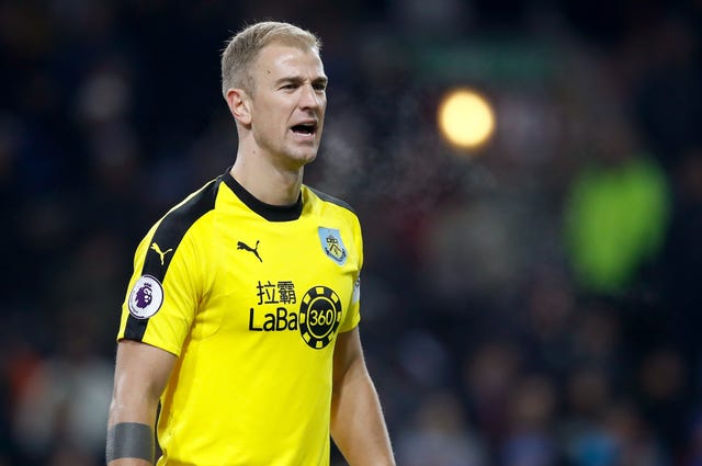 Joe Hart has been busy in the Burnley goal