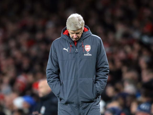 Arsenal went through a similarly poor run last season leading for a clamour for Wenger to leave