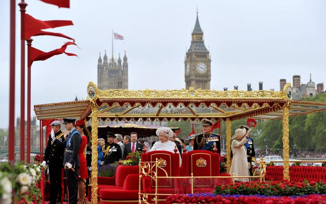 Diamond Jubilee celebrations - Thames Pageant