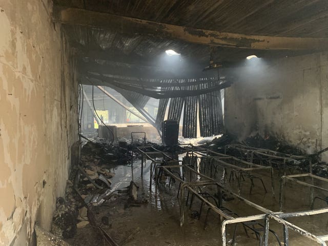 Detectives are keeping an open mind as to whether the two fires are linked
