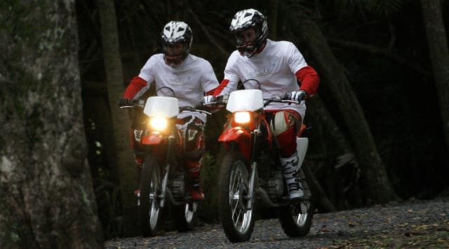 Princes' charity bike ride