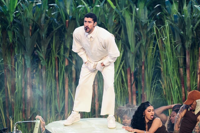 Bad Bunny at the SuperBowl