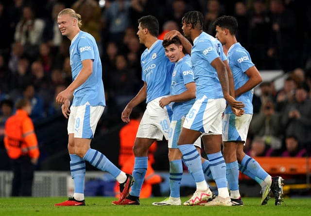 Pep Guardiola hails ‘really good’ Man City response in Champions League opener